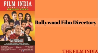 Bollywood Film Directory by The Film India