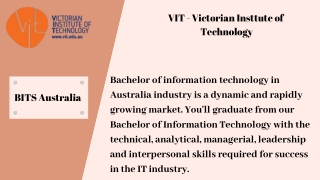 Bachelor of Information Technology Sydney