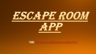 Escape room app