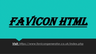 Favicon html