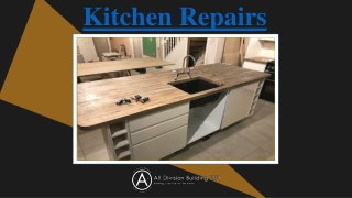 Kitchen Repairs