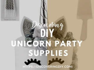 Unicorn Party Supplies