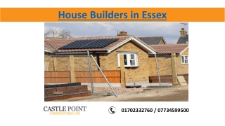 House Builders in Essex