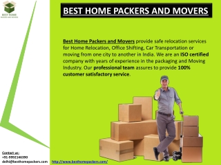 Packers and Movers in Delhi | Packers and Movers in Dwarka | Best Home Packers and Movers