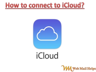 How to connect to iCloud?