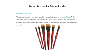 Arts & Crafts special offers