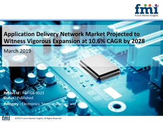 The Value of Application Delivery Network Market Estimated to Soar Higher at 10.6% CAGR During 2018-2028