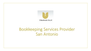 Business Bookkeeping Services in San Antonio