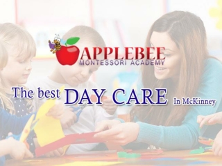 Daycare in McKinney - Applebee Montessori