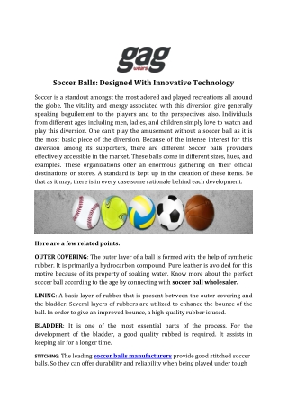 Soccer Ball Manufacturers, Exporters USA UK