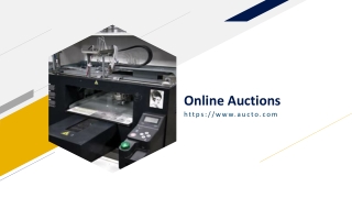 Online Auctions