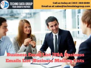 Business Email List |USA Business Emails List |Business Mailing Lists in usa