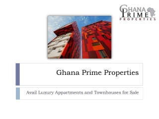 Ghana Prime Properties