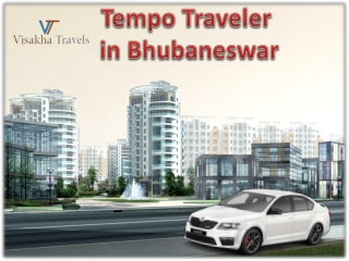 Hire a Best Tempo Traveler for rent in Bhubaneswar