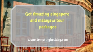 Tempting Holiday- Book Singapore Malaysia Tour Package from India