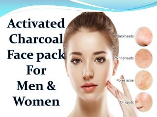 Use Activated Charcoal Face Pack For Skin Problems