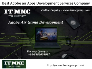 Best Adobe air Apps Development Services Company