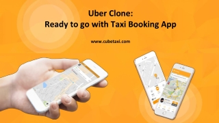 Uber Clone - Ready to go with Taxi Booking App