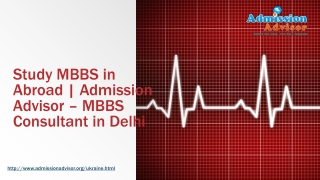 MBBS In Ukraine | Direct MBBS Admission in Ukraine