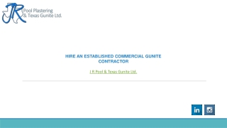 Hire An Established Commercial Gunite Contractor