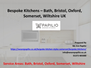 Bespoke Kitchens by We Are Papilio – Bath, Bristol, Oxford, Somerset, Wiltshire