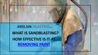 What Is Sandblasting – How Effective Is It At Removing Paint?