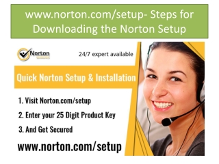 norton.com/setup - Steps for Downloading, Installing & Activating the Norton Setup