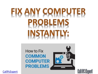 Fix Any Computer Problems Instantly: