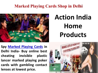 Marked Playing Cards Shop in Delhi