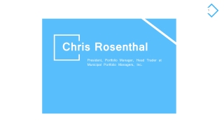 Chris Rosenthal UBS - Experienced Fixed Income Specialist