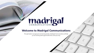 How to Write a Tender Proposal- Madrigal Communications