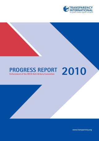 2010 progress report transparency report oecd