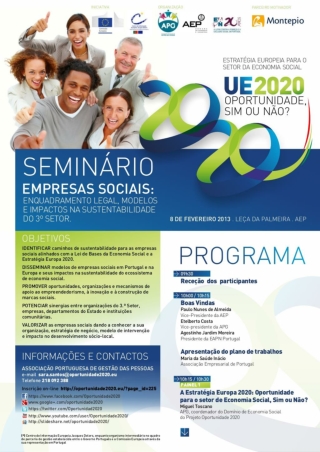 Programa EU 2020 | Leça da Palmeira | Fev 2013