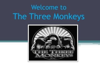 The Three Monkeys - American Bar | Craft Beer | Beer Garden Midtown