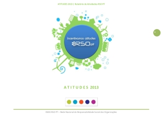 Relatório atitudes rede rso pt 2013