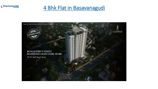 4 Bhk flat in Basavanagudi