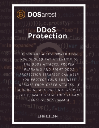 DDoS Attacks Tips for Your Business