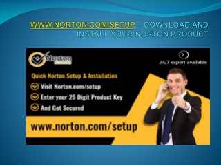 www.norton.com/setup | How To Download And Install Norton Setup Houston