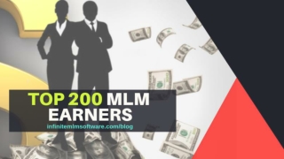 Top 200 MLM Earners in Network Marketing Industry - Top Earners