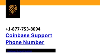 Coinbase support number 1-877-753-8094