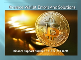 Binance Support Number 1-877-753-8094