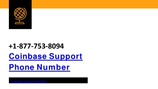 Coinbase Support number 1-877-753-8094