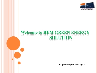 Solar Power Generation System installer | Solar Power Generation System integration– Hem green energy solutions