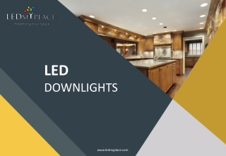 Why LED Downlights are best for commercial or business space?