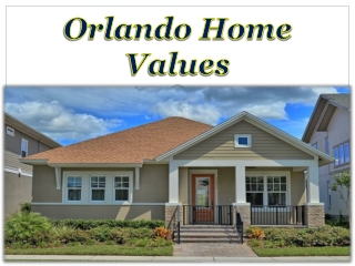 Orlando Home Values