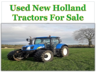 Used New Holland Tractors For Sale