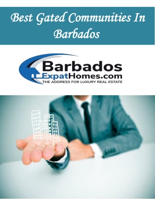 Best Gated Communities In Barbados