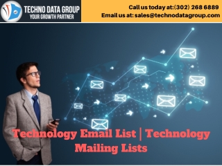 Technology Email List | Technology Mailing Lists in usa