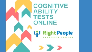 Online Cognitive and Aptitude Tests for Candidates | RightPeople