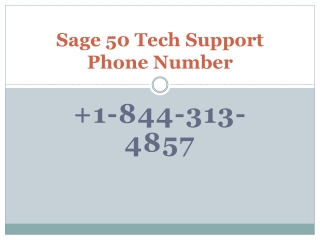 Sage 50 Technical Support Number